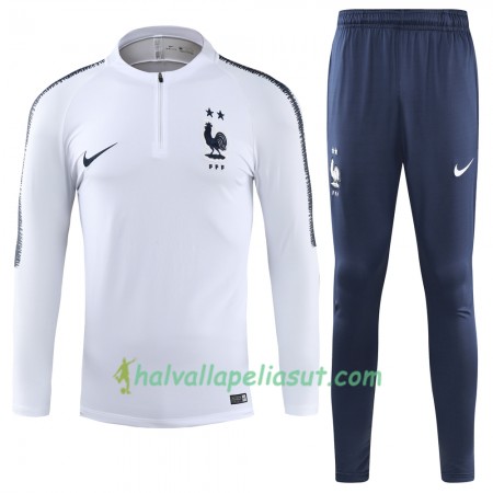 Ranska 2 Stars Training Huppari Suits Valkoinen 2018